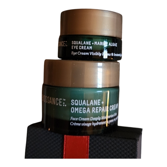 Biossance Squalane + OMEGA FACE Moisturizer Cream 15ml & Eye Cream 3 ml - Picture 2 of 4